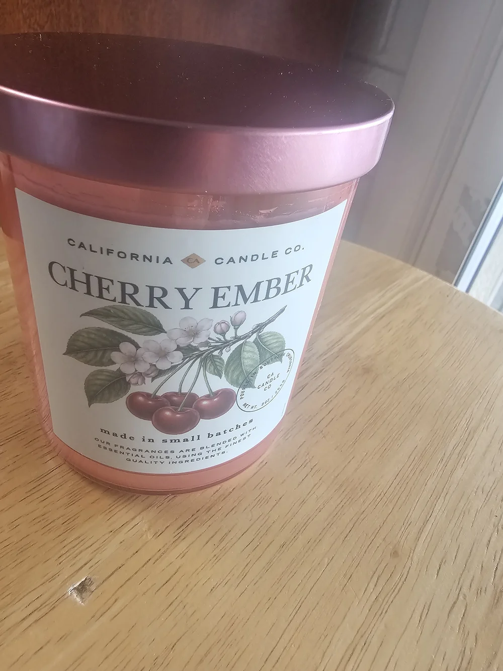 Leoben Company Cherry Ember Candle – 9 oz